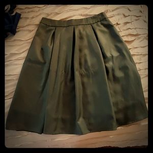 Green skirt
